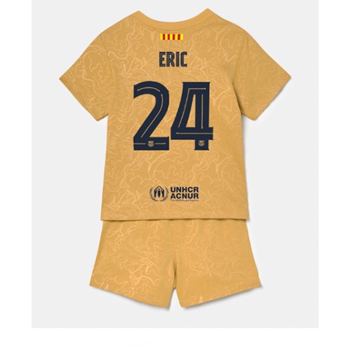 Dres Barcelona Eric Garcia #24 Gostujuci za djecu 2022-23 Kratak Rukav (+ kratke hlače)